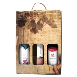 Pack Surtido Vinos Ecológicos de Almería regalo tinto barrica blanco