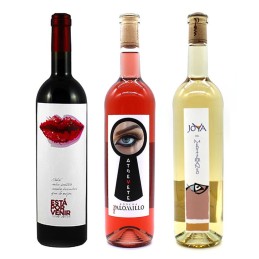 Pack Surtido Degustación Vinos Ecológicos de Almería tinto rosado blanco