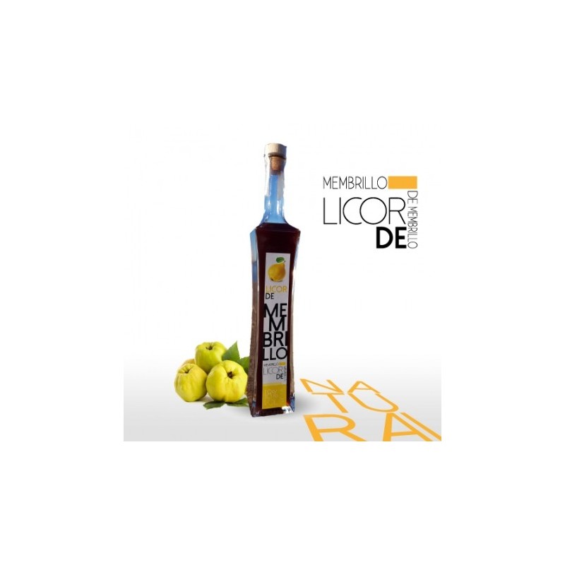 Licor Artesano de Membrillo Almería producto natural sin aditivos químicos