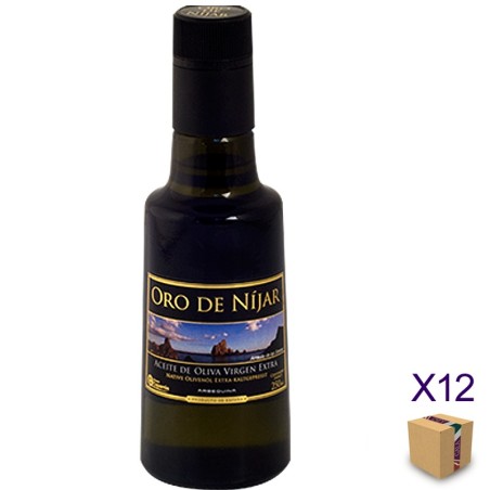 Aceite de Oliva Virgen Extra Arbequina ORO DE NÍJAR gourmet Almería