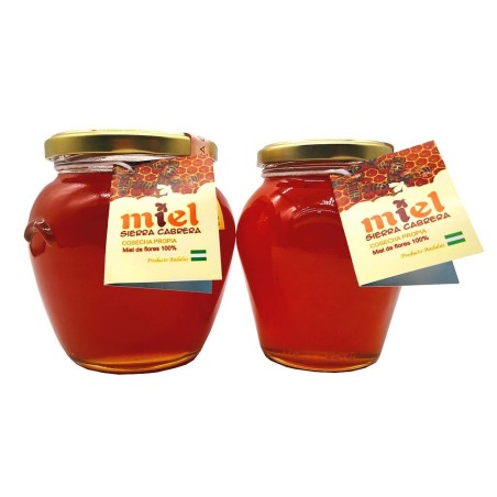 Miel Artesana SIERRA CABRERA Almería Mil flores Natural Sin aditivos