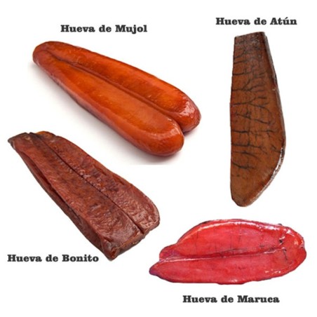 Lote 1 Salazones Valera Mojama Extra Hueva de Maruca de Mújol  omega 3