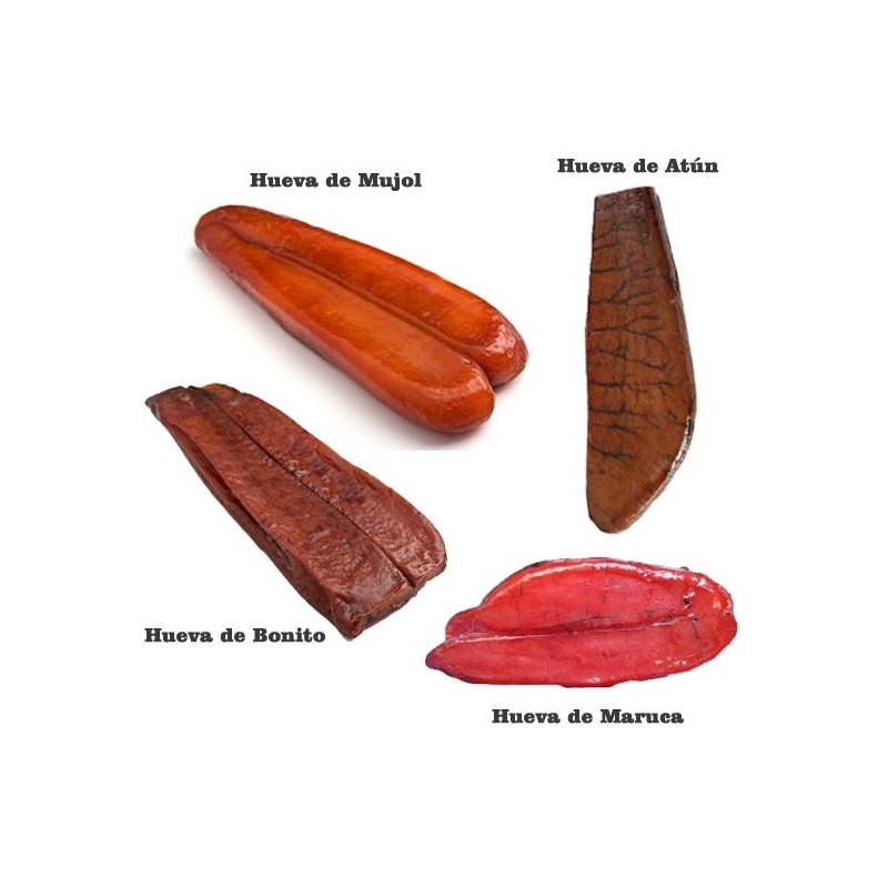 Lote 2 Salazones Valera Mojama Extra Hueva de Mujol omega 3  artesanal