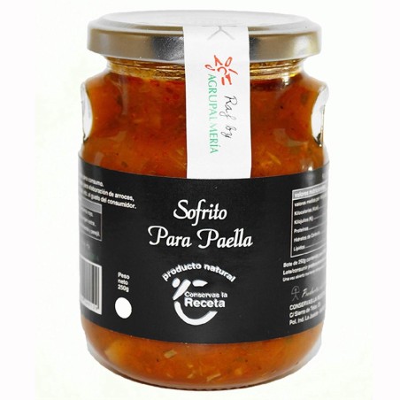 Sofrito casero de paella fideua arroces, Conservas la Receta,  Almería