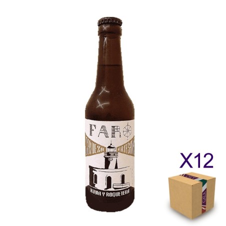 comprar online cerveza artesana  Faro Almería Roquetas rubia y roquetera