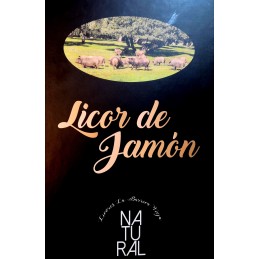 Licor artesanal de Jamón Edición limitada y numerada. producto natural