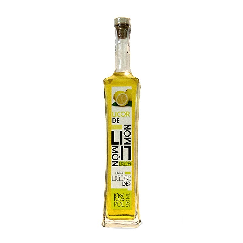 Licor Artesano de Limón Almería producto natural sin aditivos químicos