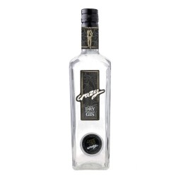 Gin artesanal Crazy London Dry Gin Almería tridestilada ginebra natural