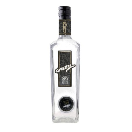 Gin artesanal Crazy London Dry Gin Almería tridestilada ginebra natural