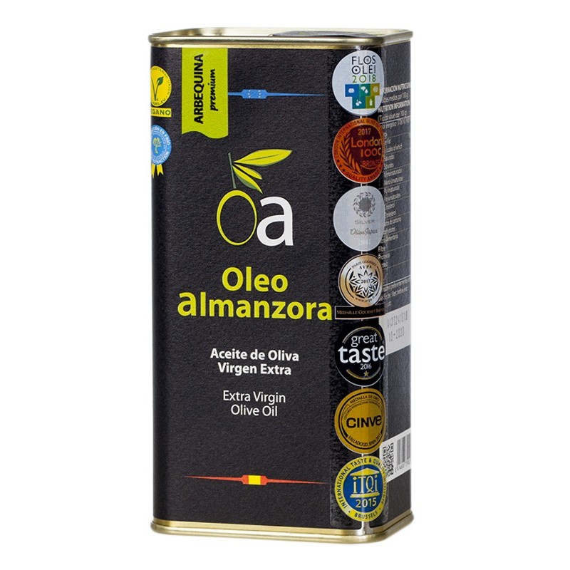 Lata Aceite de Oliva Virgen Extra Arbequina Premium primera extracción