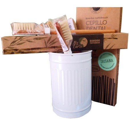 Cepillo dental de bambú y cerda natural natural productos ecológicos