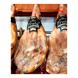 Jamón Serrano Duroc Trevélez Alpujarra Granada IGP curación 30 meses Artesano