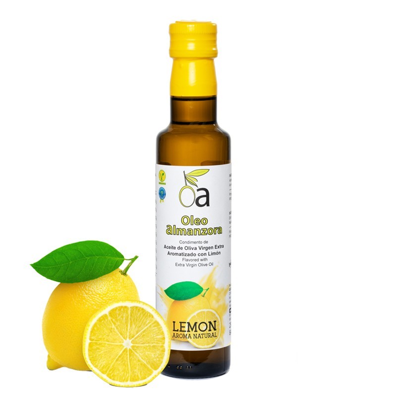 Aceite de Oliva Virgen Extra Aromatizado Limón ÓLEO ALMANZORA Almería