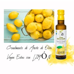 Aceite de Oliva Virgen Extra Aromatizado Limón ÓLEO ALMANZORA Almería