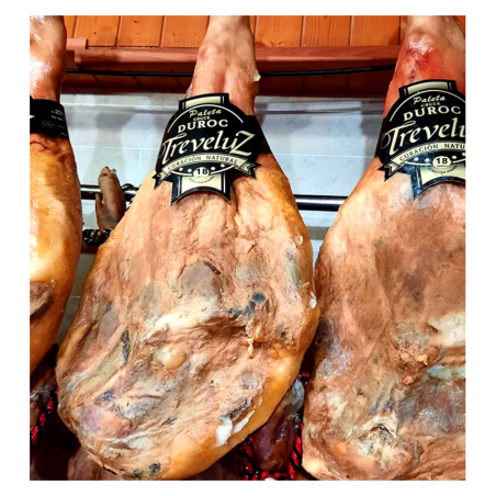 Paleta Duroc Trevélez Alpujarra Granada IGP Curación 18 meses Artesano