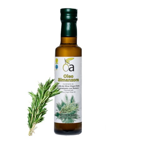 Aceite de Oliva Virgen Extra Aromatizado Romero ÓLEO ALMANZORA Almería
