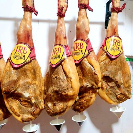 Paleta Serrano Trevélez Alpujarra Granada IGP Curación 18 meses Artesano