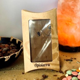 Chocolate Artesano natural con Leche y Caramelo APISIERRA Puro cacao