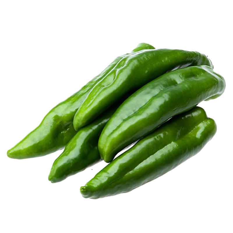 pimiento verde valenciano natural de Huerta abono orgánico Almería de proximidad