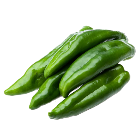 pimiento verde valenciano natural de Huerta abono orgánico Almería de proximidad