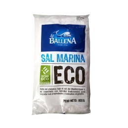 Sal Marina Ecológica cosechada con métodos tradicionales