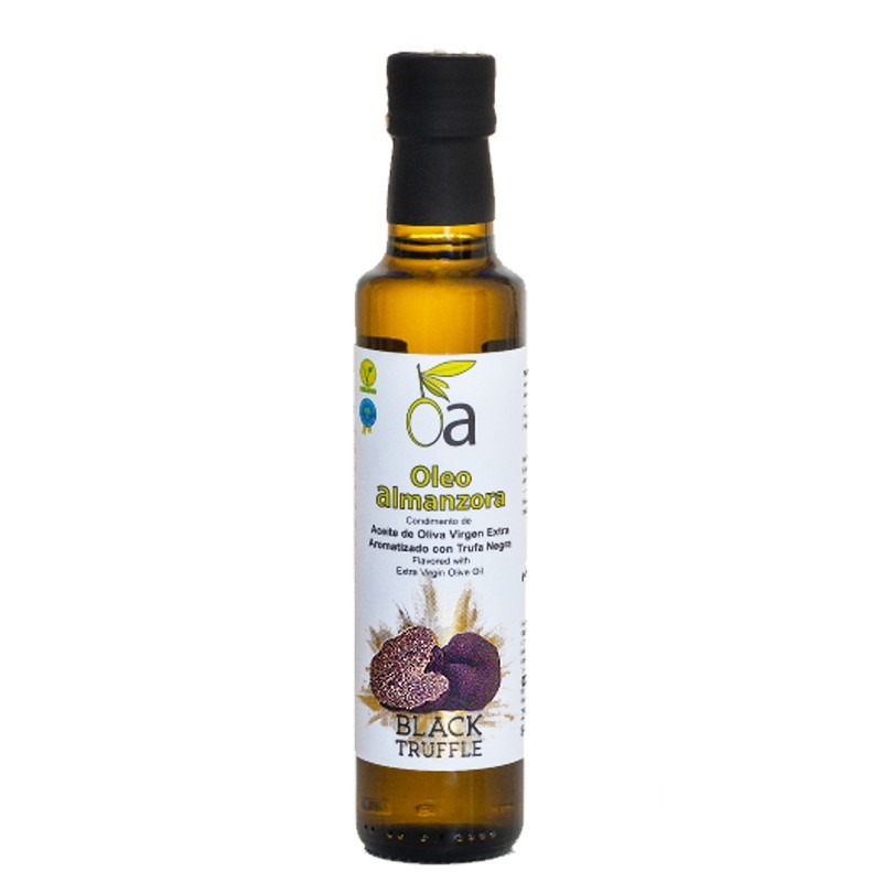 Aceite de Oliva Virgen Extra Aromatizado Con Trufa Negra ÓLEO ALMANZORA Almería