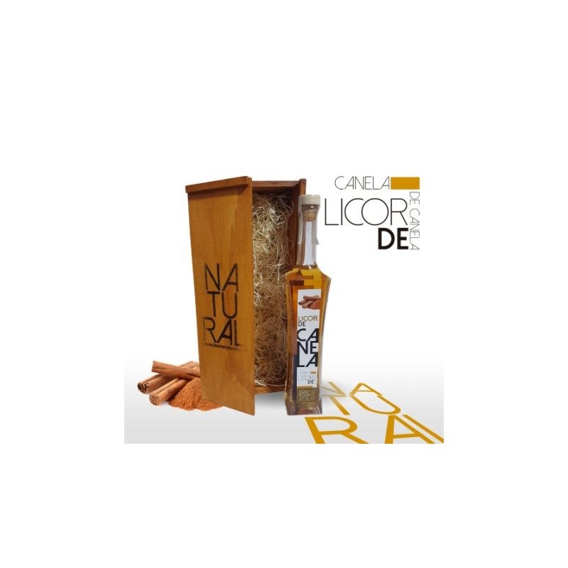 Licor Artesano de Canela con Estuche Regalo Almería LICORES NATURALES