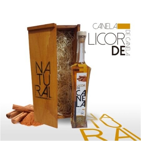 Licor Artesano de Canela con Estuche Regalo Almería LICORES NATURALES