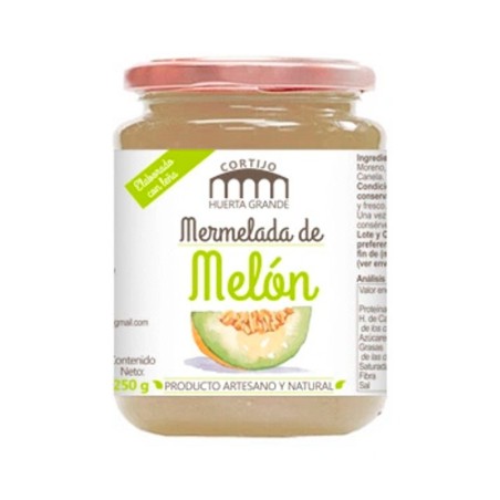 Mermelada casera de Melón elaboración artesanal Cabo de Gata Almería