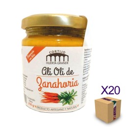 alioli de zanahoria artesano casero cortijo huerta grande almeria sin aditivos