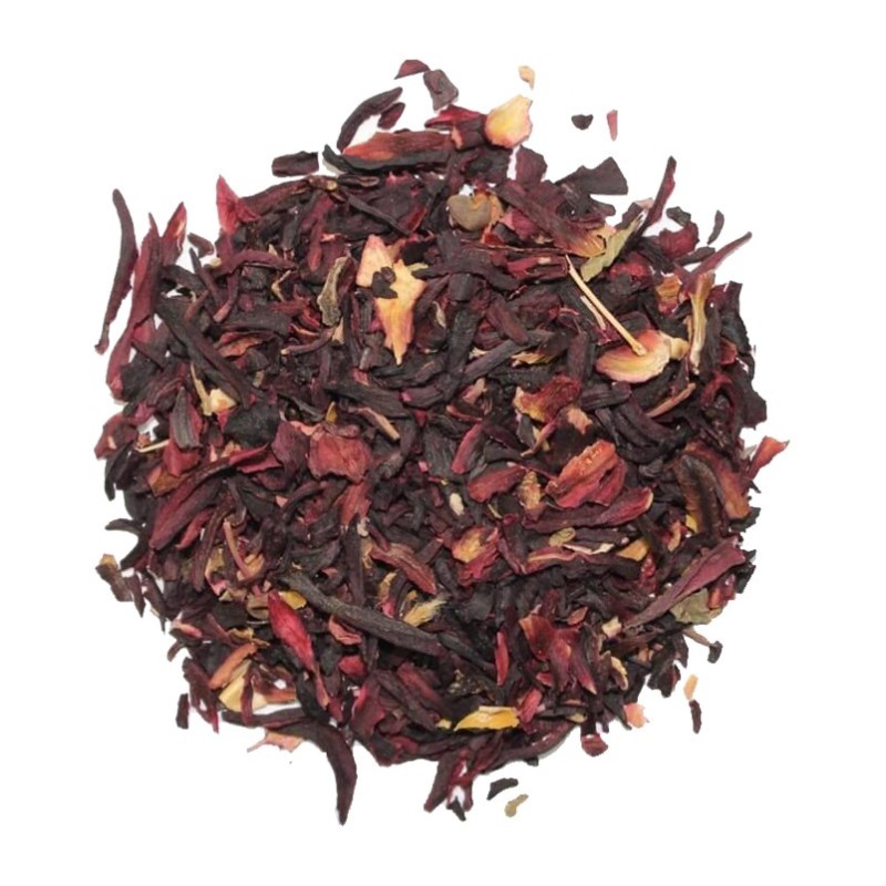 infusión hibisco ansiolítico diurético digestivo antioxidante caida cabello