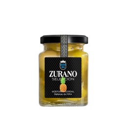 Gama gourmet de Aceitunas Gorda rellenas de piña Zurano Almería