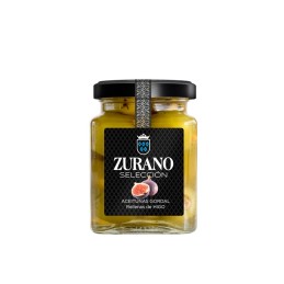 pack surtido aceitunas gordal rellenas gourmet zurano delicatessen