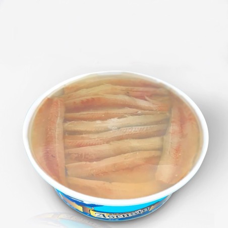 Sardina Salada Filetes tarrina en aceite Salazones Asensio Marca Sabores Almería