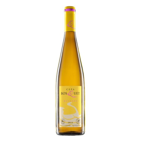 Vino blanco Macabeo Cepa Bosquet IGP Láujar Alpujarra Almería artesano