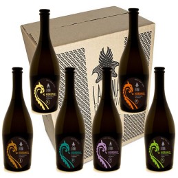 Hidromiel La Runa Pack Surtido manzana naranja vainilla seco dulce