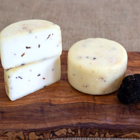 queso semicurado cabra trufa artesano serónes artesano Sabores Almería