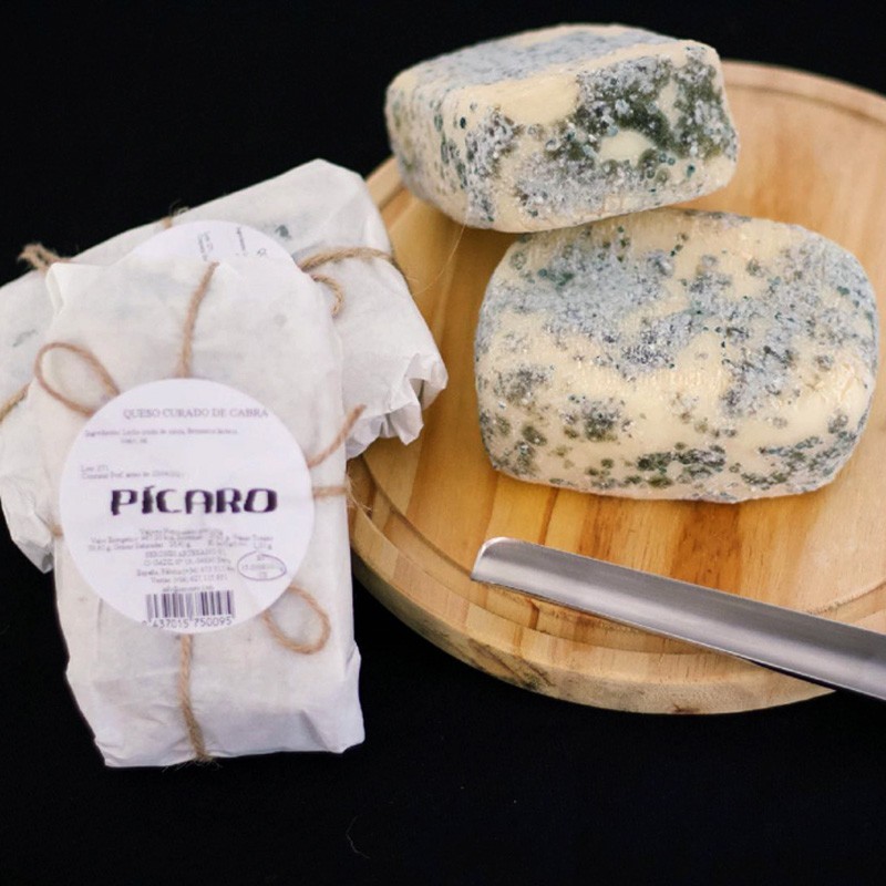 Queso Curado Pícaro de cabra SERONÉS ARTESANO Serón. Sabores Almería.