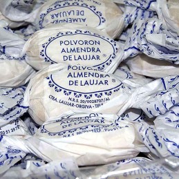 polvorón almendra Tradicional Laujar Alpujarra artesanal Almería