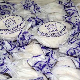 Rosco de Anís Caseros tradicionales artesanos MANTECADOS DE LAUJAR