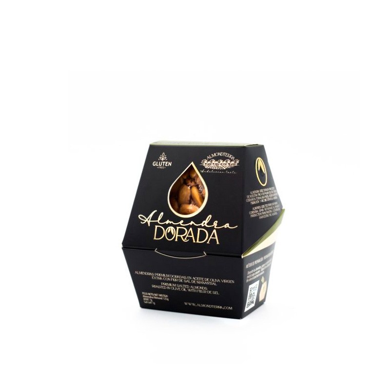 Estuche Gourmet Almendras Lauranne sin piel tostadas artesanalmente