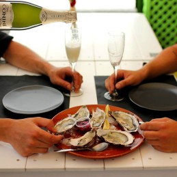 Lote Navidad Gourmet Almería regalo descuento brut ostras francesas