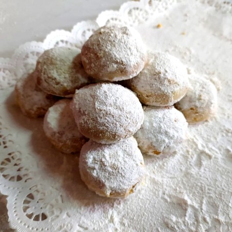 Mantecados de Navidad con almendras y aceite de oliva El Saliente