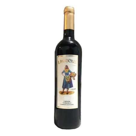 Vino Tinto artesano barrica 12 meses BODEGA LAURICIUS Almería Abrucena