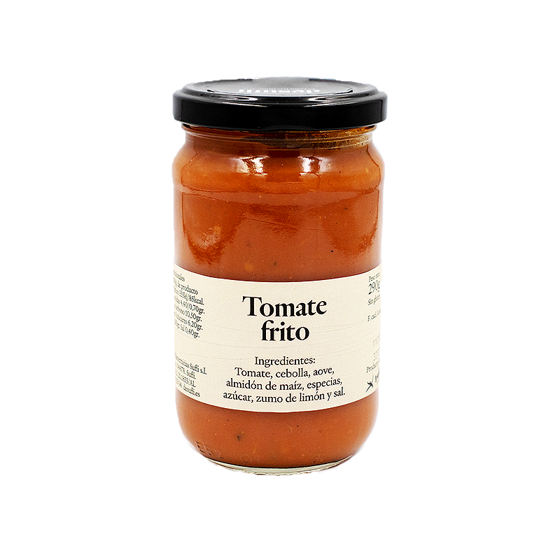 tomate frito artesano natural tradicional Fritada de Sufli Almería