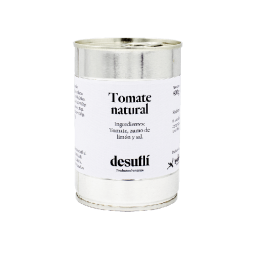 Tomate natural lata conserva Almería Fritada de Sufli producto local