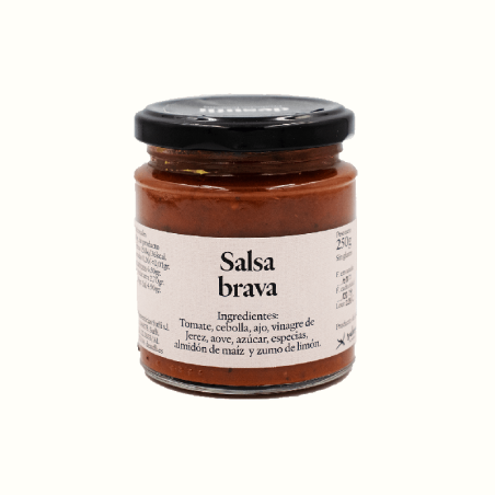 Salsa Brava elaborada artesanalmente con productos naturale de Almería