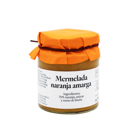 Mermelada artesana de naranja amarga de Almería producto de proximidad