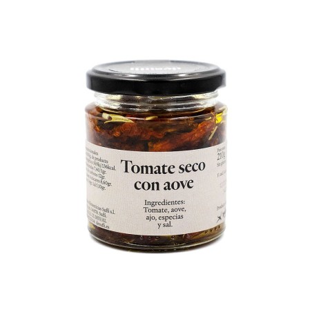 Tomates Secos Aliñados de Almería en aceite de oliva FRITADA DE SUFLÍ 