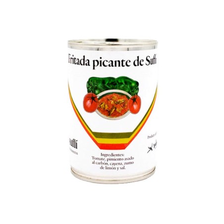 Fritada de Suflí Picante receta tradicional artesana típica Almería 